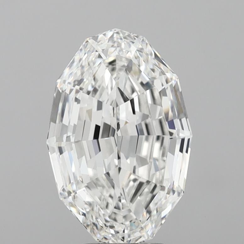 6.04ct Step Oval E VVS2 Lab Grown Diamond