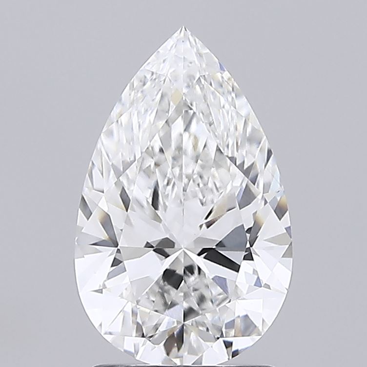 1.71ct Pear E VS1 Lab Grown Diamond