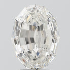 3.1ct Oval Step Cut F VS1 Lab Grown Diamond