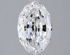 2.03ct Oval Step Cut E VS1 Lab Grown Diamond