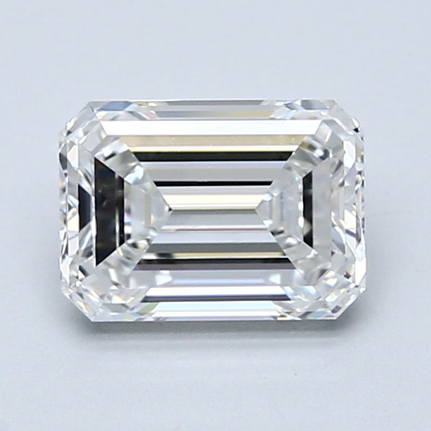 1.51ct Emerald F VS1 Natural Diamond