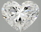 3.04ct Heart F VS2 Lab Grown Diamond