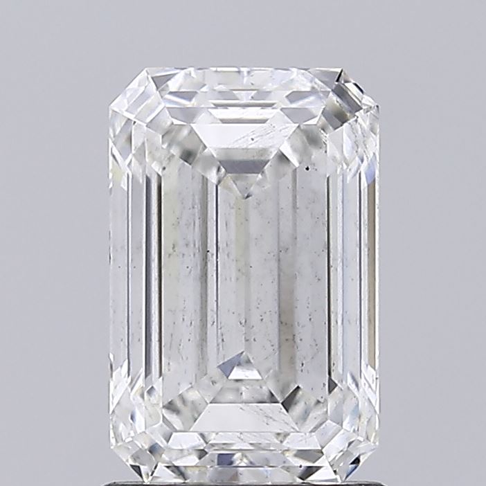 1.83ct Emerald F SI1 Lab Grown Diamond