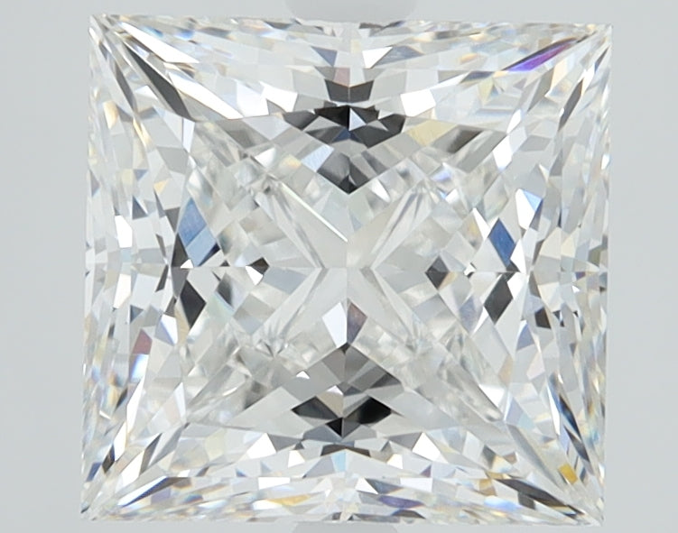 3.02ct Princess E VVS1 Lab Grown Diamond
