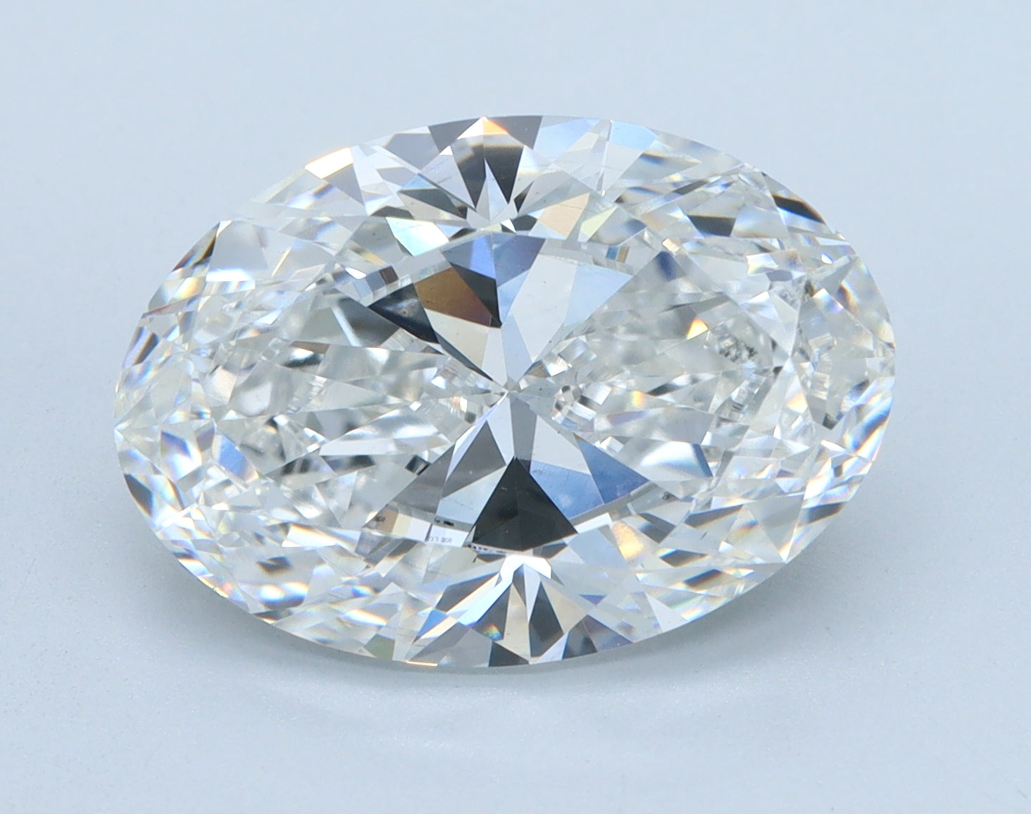 5.71ct Oval F VS2 Lab Grown Diamond