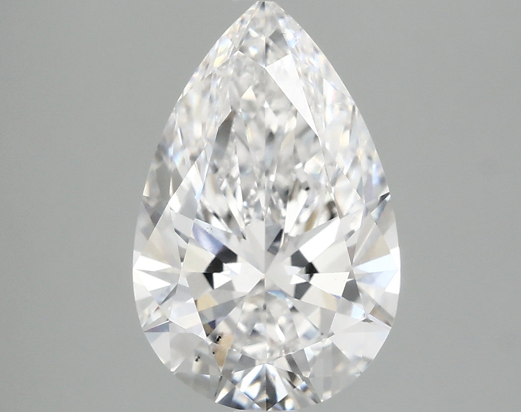 2.87ct Pear D VS2 Lab Grown Diamond