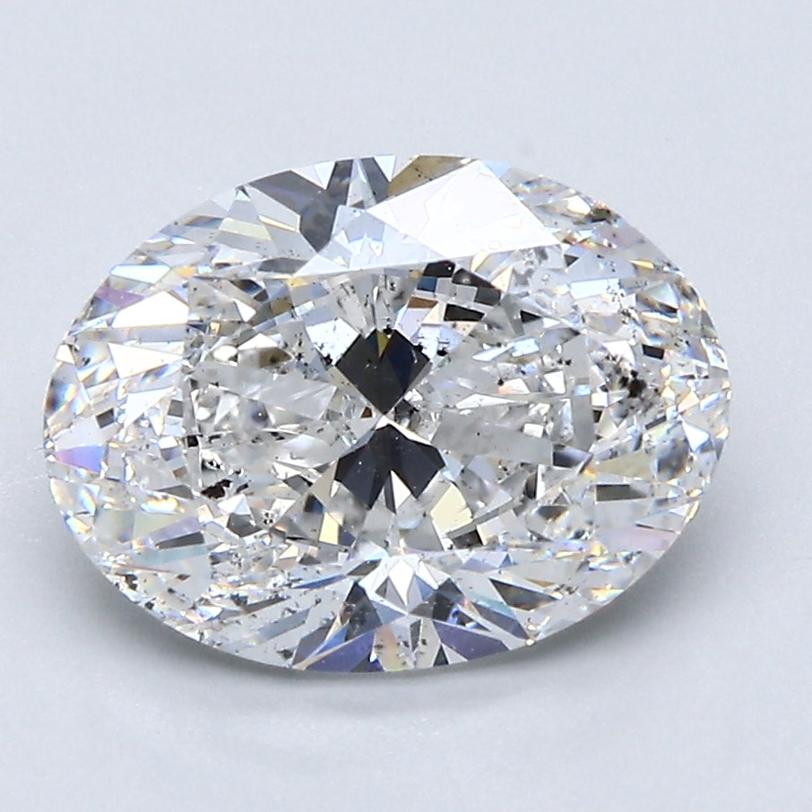 3.01ct Oval E SI2 Natural Diamond