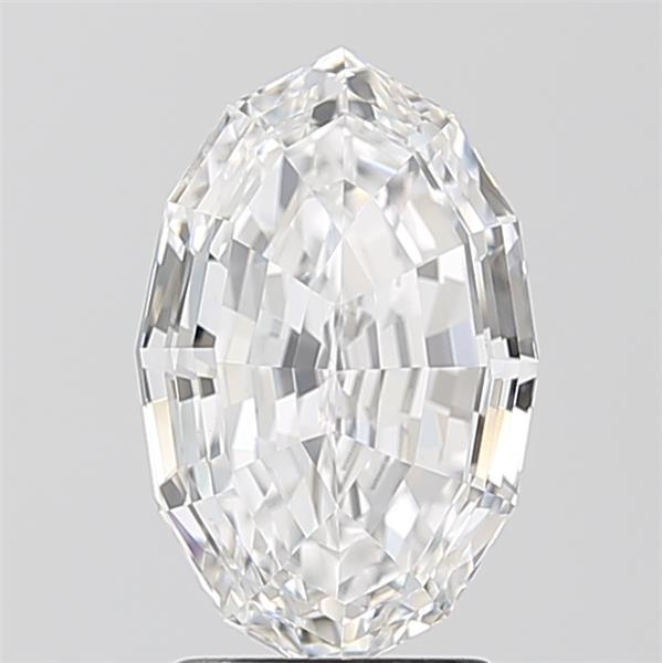 2.49ct Oval Step Cut D VVS2 Lab Grown Diamond