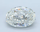 14.69ct Oval Step Cut G VVS2 Lab Grown Diamond