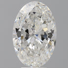 5.54ct Oval F VVS2 Lab Grown Diamond