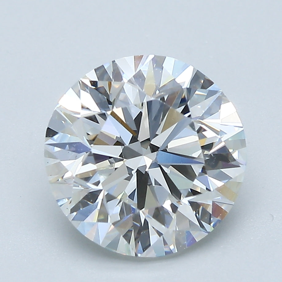 3.01ct Round H VS2 Natural Diamond