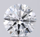 3.92ct Round F VVS2 Lab Grown Diamond