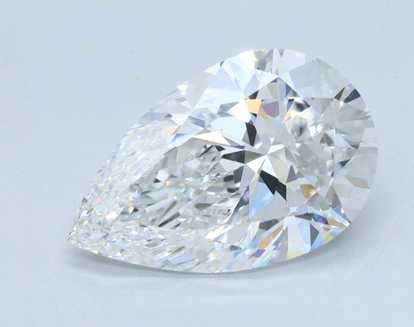 3.22ct Pear E VS2 Lab Grown Diamond