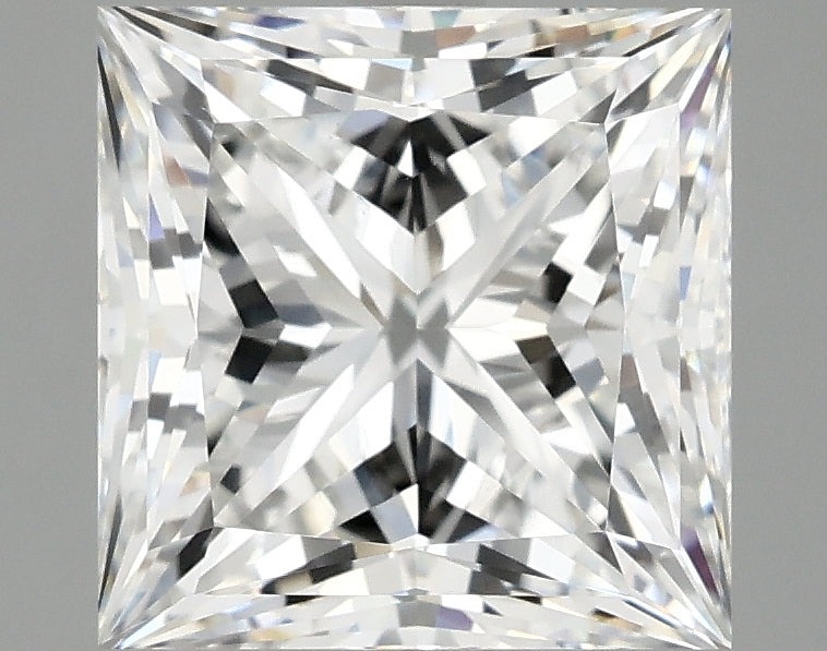 4.09ct Princess E VVS2 Lab Grown Diamond