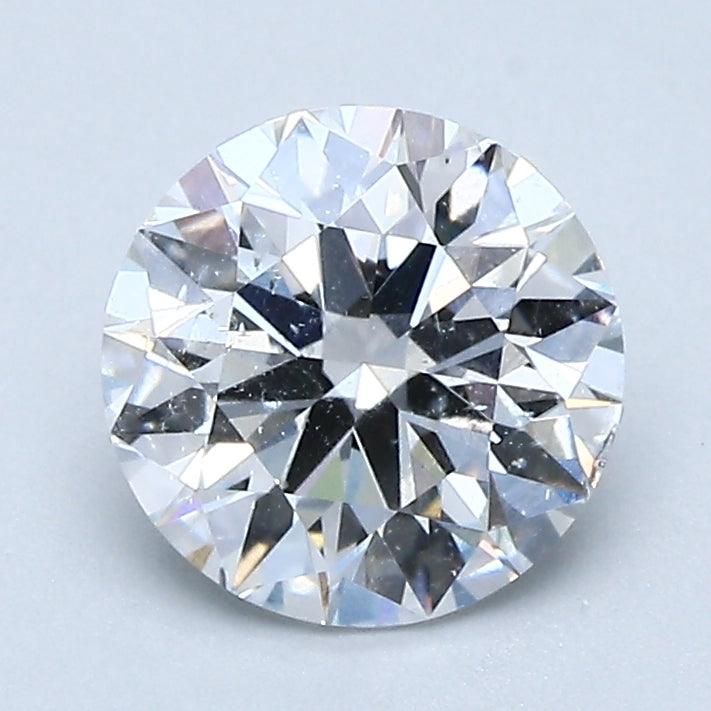 1.5ct Round D SI2 Natural Diamond