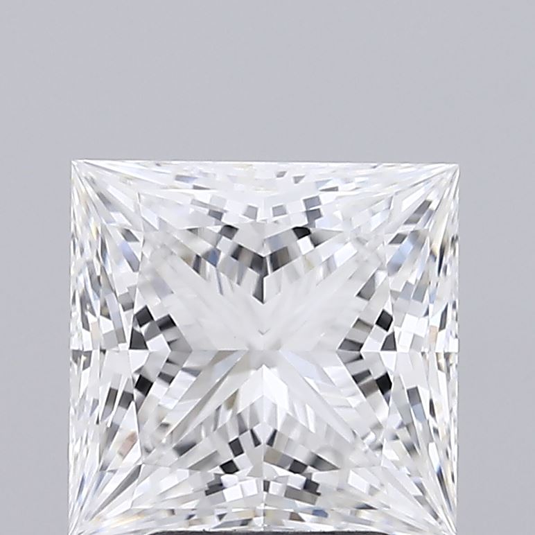 3.32ct Princess E VVS2 Lab Grown Diamond