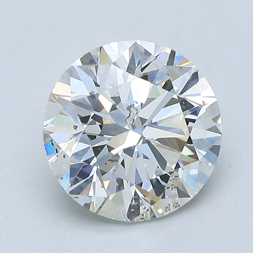 2.36ct Round F SI2 Natural Diamond