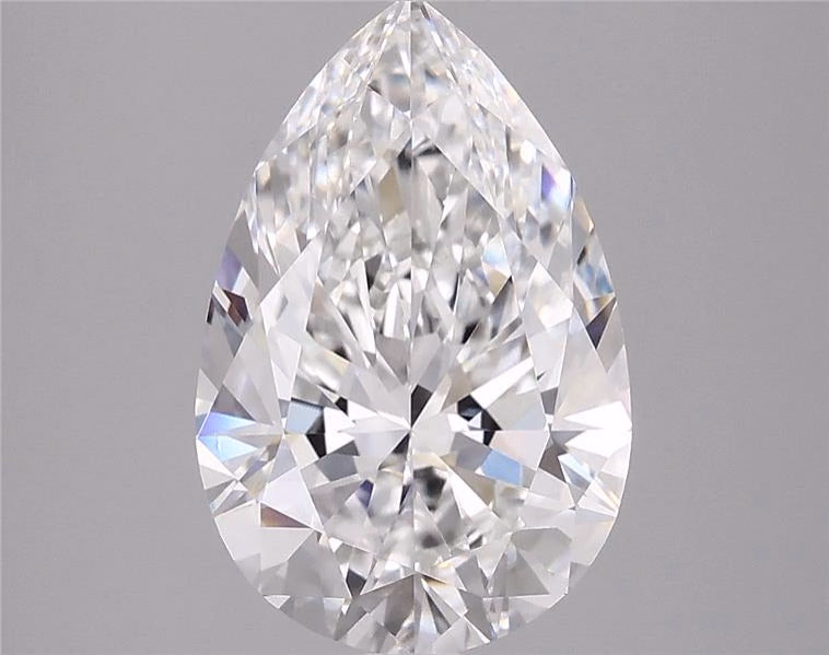 5.99ct Pear D VVS2 Lab Grown Diamond