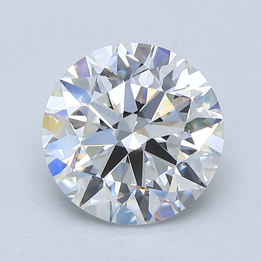 2.44ct Round E VVS2 Natural Diamond