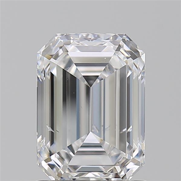 1.61ct Emerald D SI1 Lab Grown Diamond