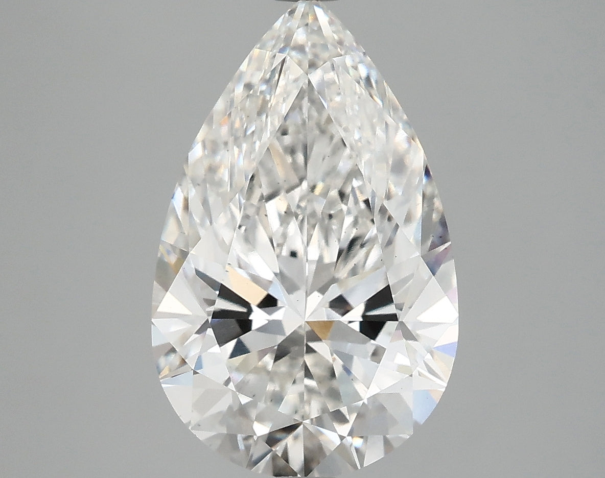 4.54ct Pear F VS2 Lab Grown Diamond