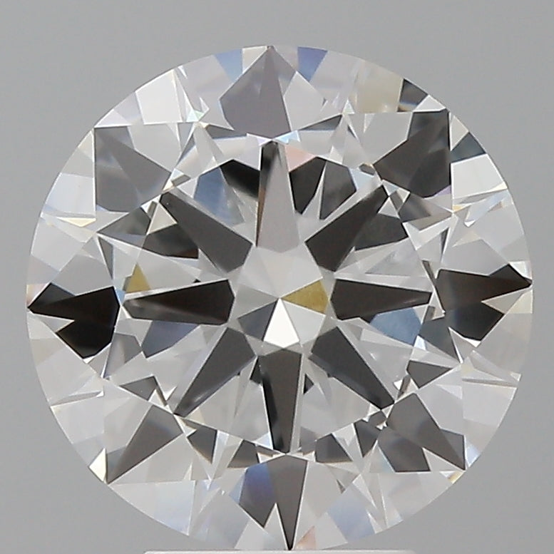 4.57ct Round F VVS2 Lab Grown Diamond