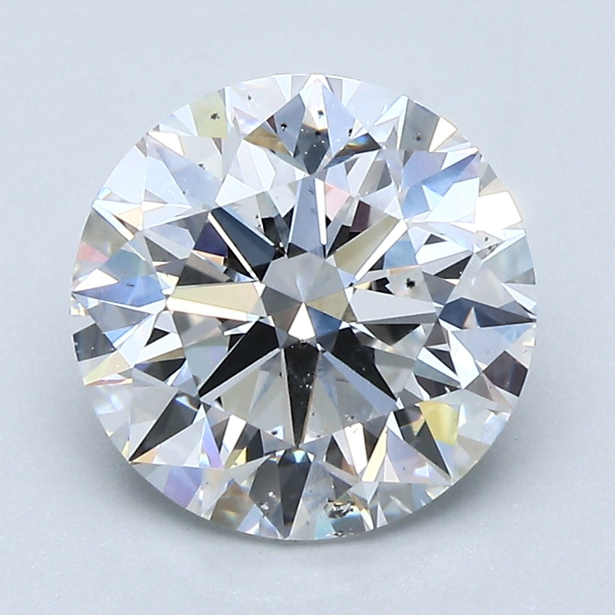 3.01ct Round D SI2 Natural Diamond