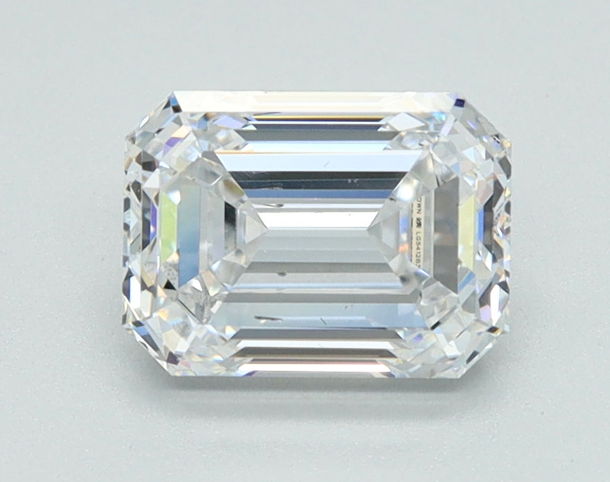 1.51ct Emerald D SI1 Lab Grown Diamond