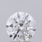 2.46ct Round F VVS2 Lab Grown Diamond