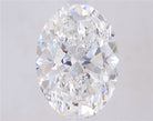 3.31ct Oval F VS1 Lab Grown Diamond