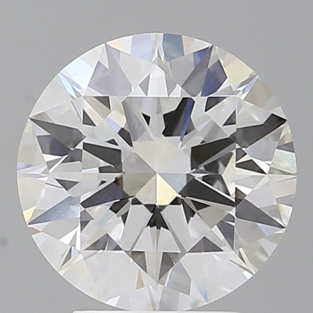 3.58ct Round F VVS2 Lab Grown Diamond