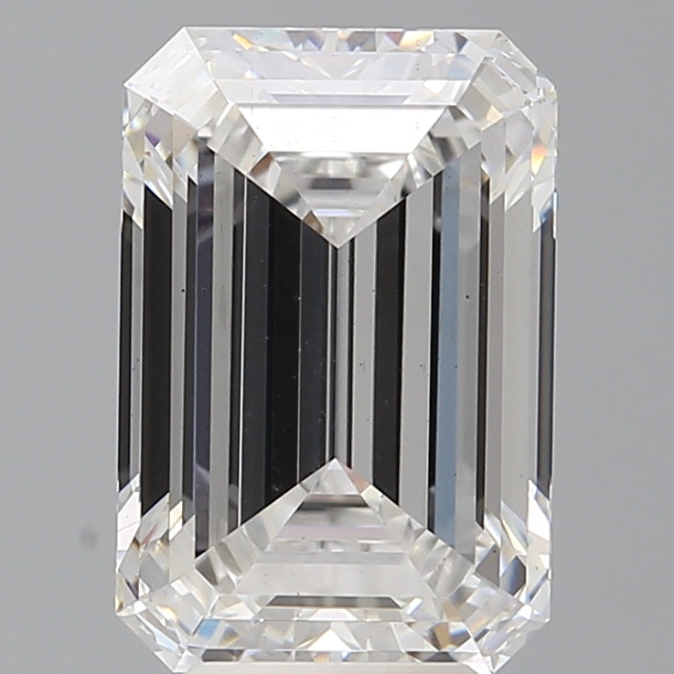 5.6ct Emerald E VS2 Lab Grown Diamond