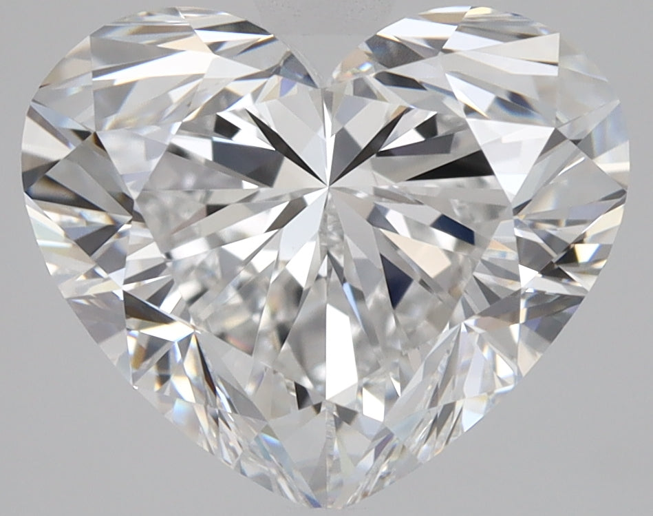 2.61ct Heart D VVS2 Natural Diamond