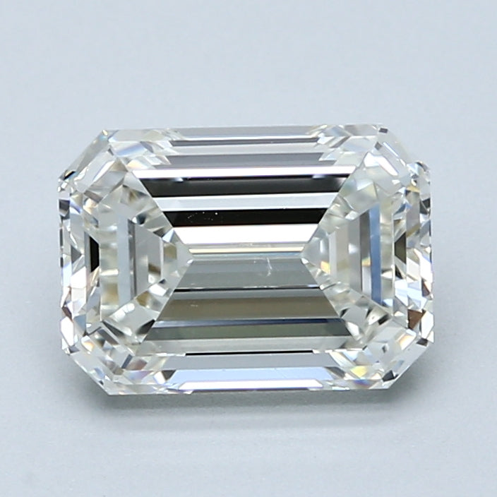 2.51ct Emerald J SI1 Natural Diamond