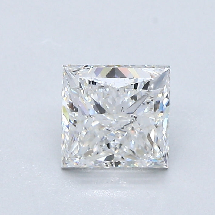 0.9ct Princess E VS2 Natural Diamond
