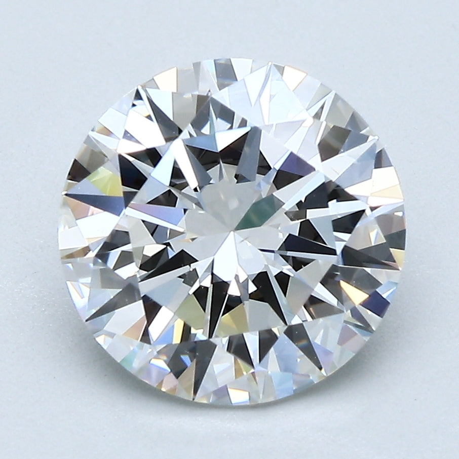 3.09ct Round G VS2 Natural Diamond