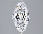 2.01ct Marquise Step Cut E VVS2 Lab Grown Diamond
