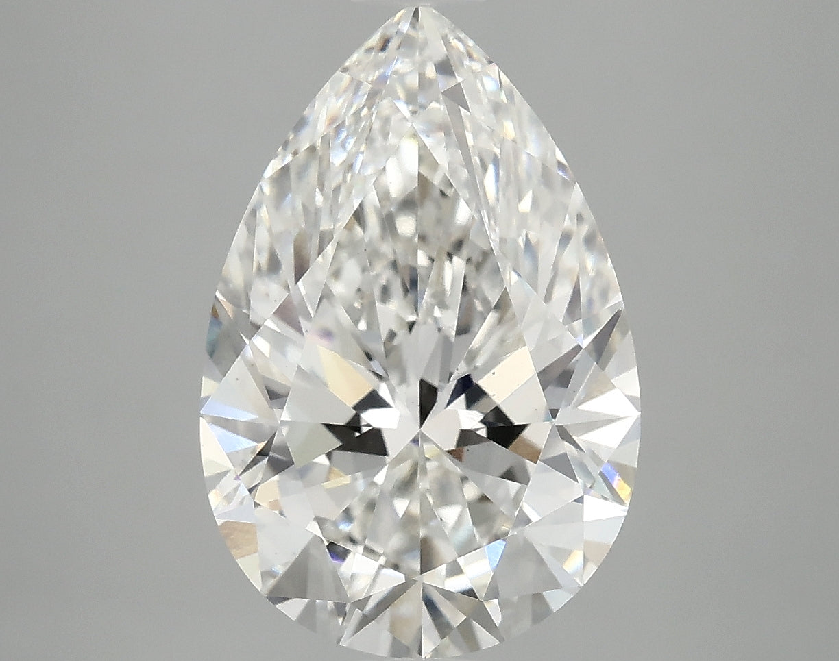 4.89ct Pear F VS2 Lab Grown Diamond