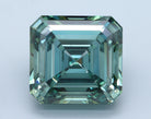 10.05ct Asscher Green VS2 Lab Grown Diamond