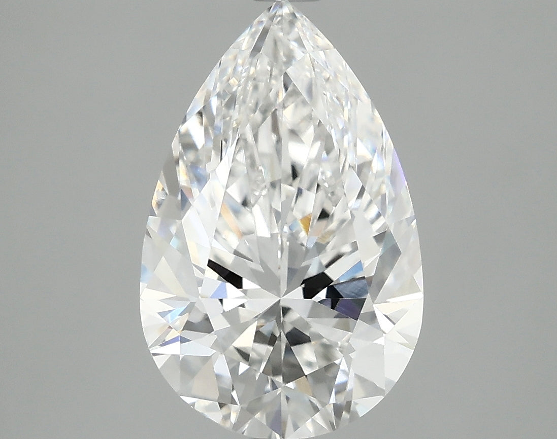 2.87ct Pear E VS2 Lab Grown Diamond