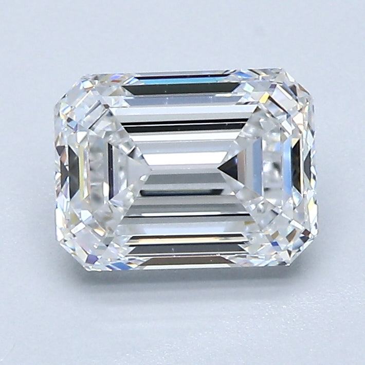 1.5ct Emerald E VVS2 Natural Diamond