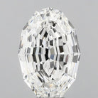 7.33ct Oval Step Cut F VS1 Lab Grown Diamond