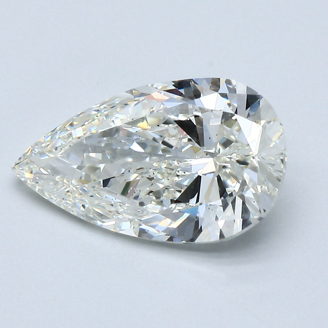 3.01ct Pear J VS2 Natural Diamond