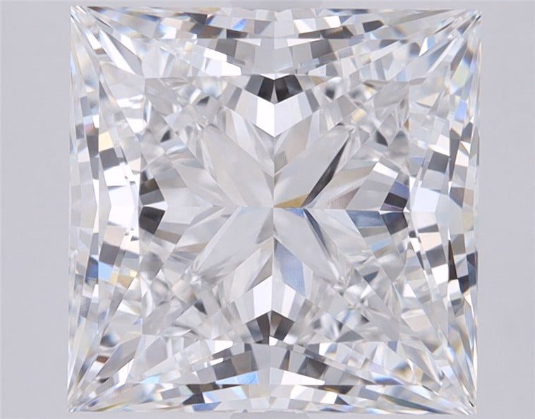 5.06ct Princess D VVS2 Lab Grown Diamond