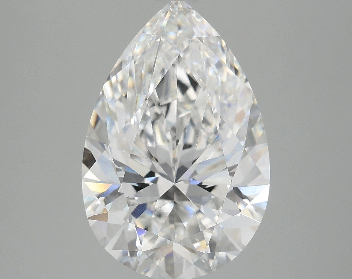 4.67ct Pear D VVS2 Lab Grown Diamond