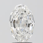 2.03ct Oval Step Cut E VS2 Lab Grown Diamond