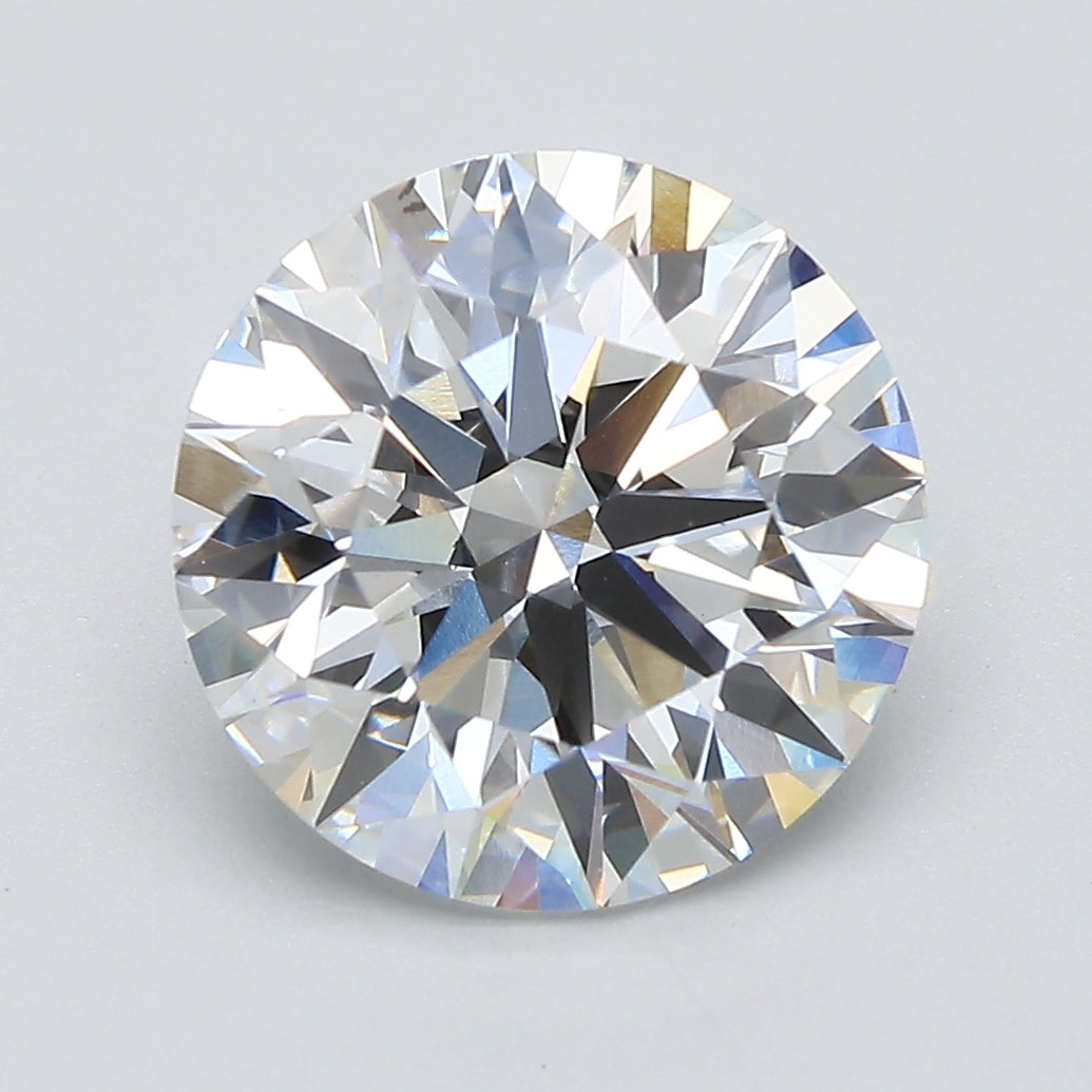 3.89ct Round D VS2 Lab Grown Diamond