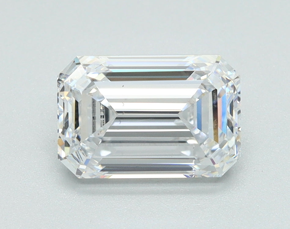 1.52ct Emerald D SI1 Lab Grown Diamond