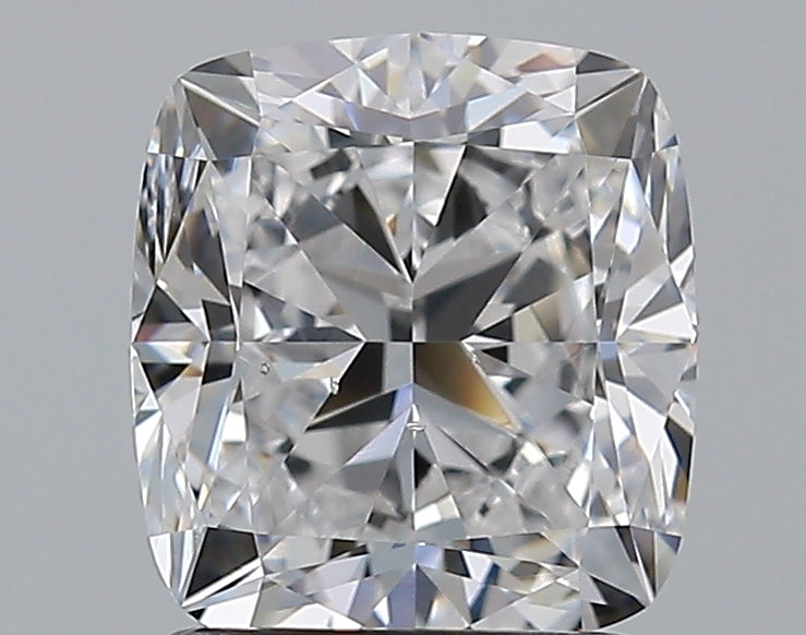 2.01ct Cushion D SI1 Natural Diamond