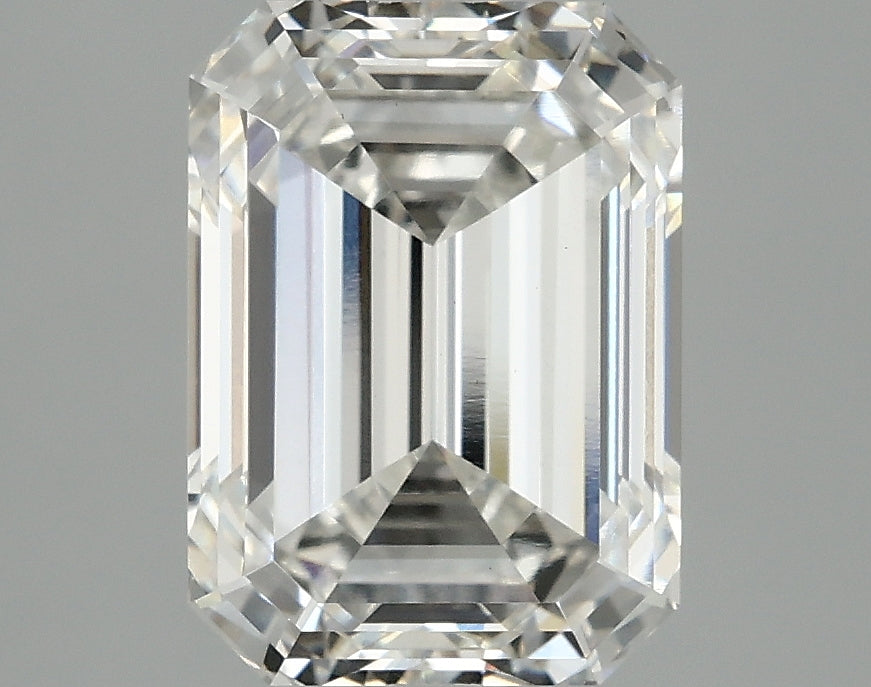 3.77ct Emerald F VVS2 Lab Grown Diamond